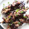 Japanese Yakitori Beef Skewers