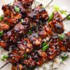 Japanese Yakitori Chicken Skewers